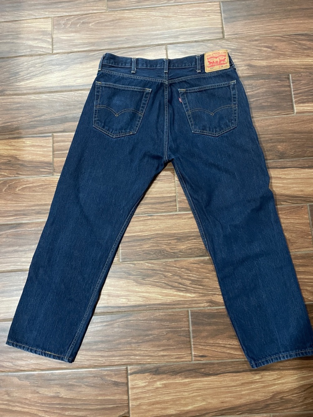 Levi's Dark Blue Men’s Classic Straight Jeans